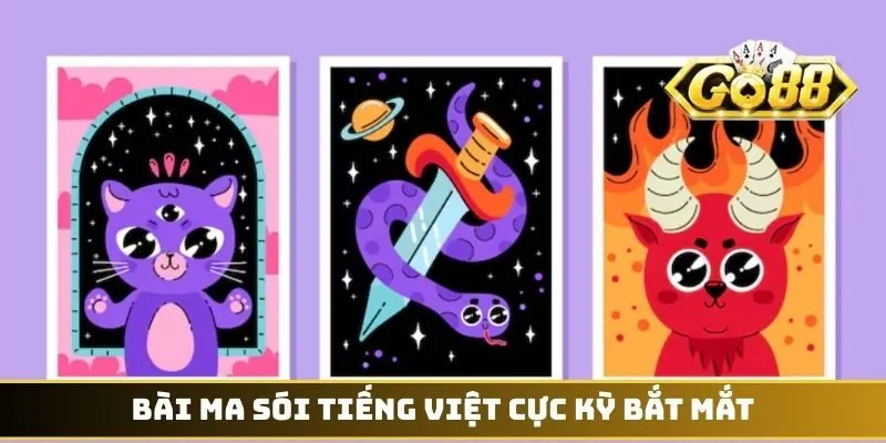 Bài ma sói tiếng Việt cực kỳ bắt mắt