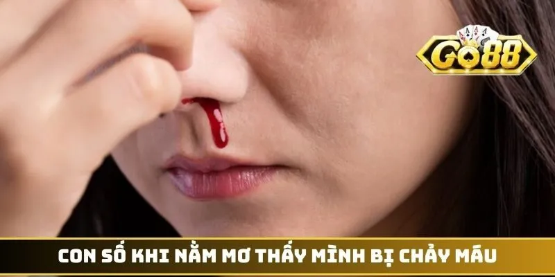Con số khi nằm mơ thấy mình bị chảy máu