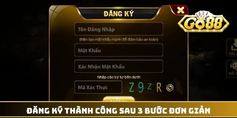 Go88 đăng ký tặng cược 