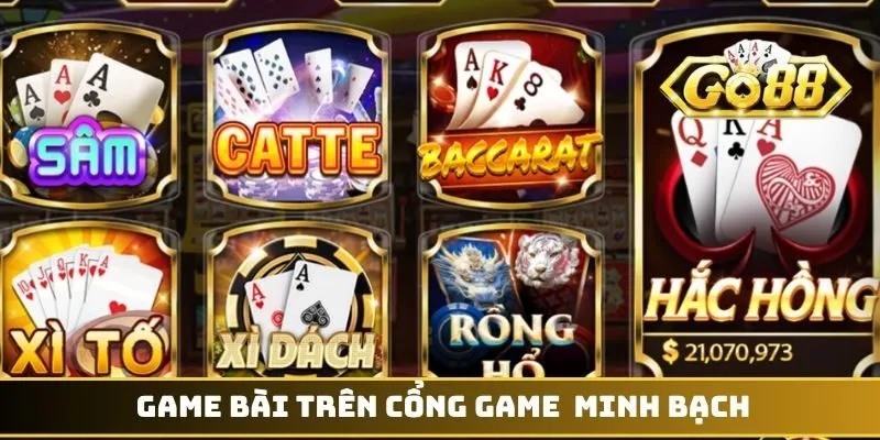 Game bài trên cổng game cam kết tính minh bạch tuyệt đối