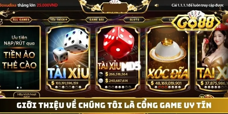 Giới thiệu về chúng tôi là cổng game uy tín