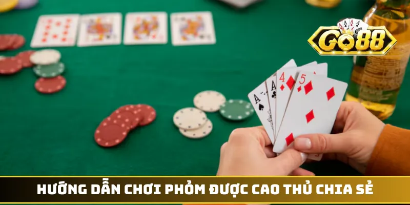 Hướng dẫn chơi phỏm được cao thủ chia sẻ