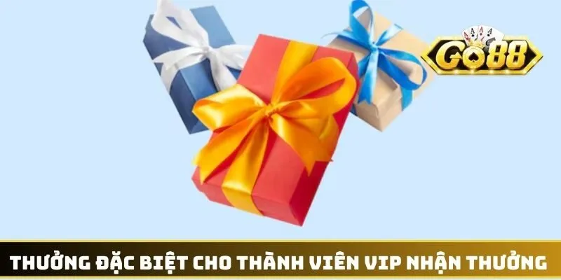 Thưởng đặc biệt cho thành viên VIP nhận thưởng nhanh